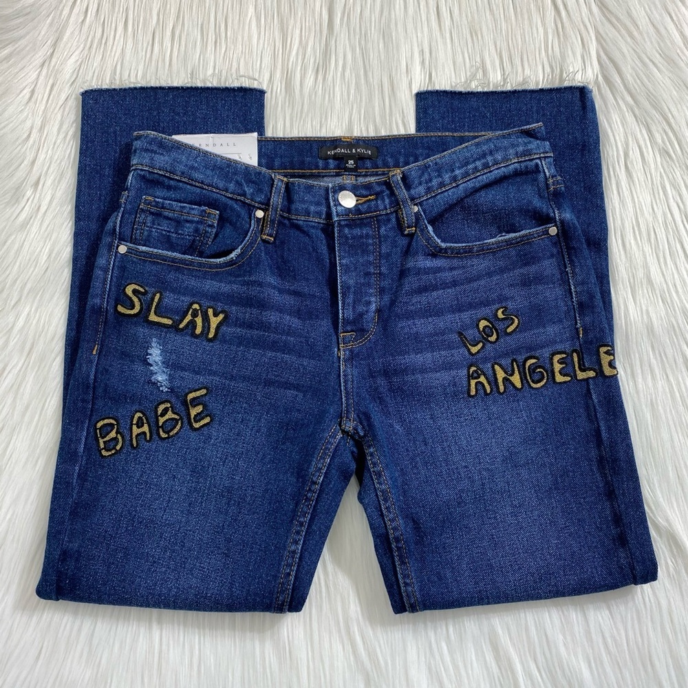 Kendall & Kylie jeans Boyfriend button fly Sz. 26